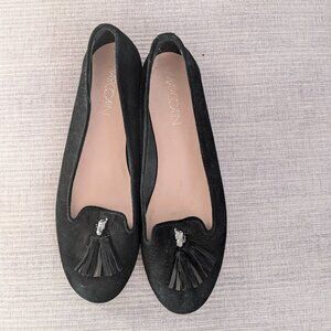 Marc Cain black suede flats